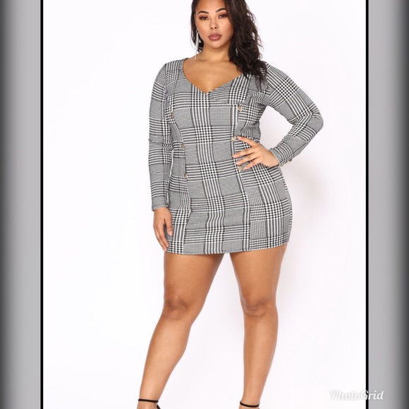 Fashionnova Curve Print Dress - Picture 3 of 7
